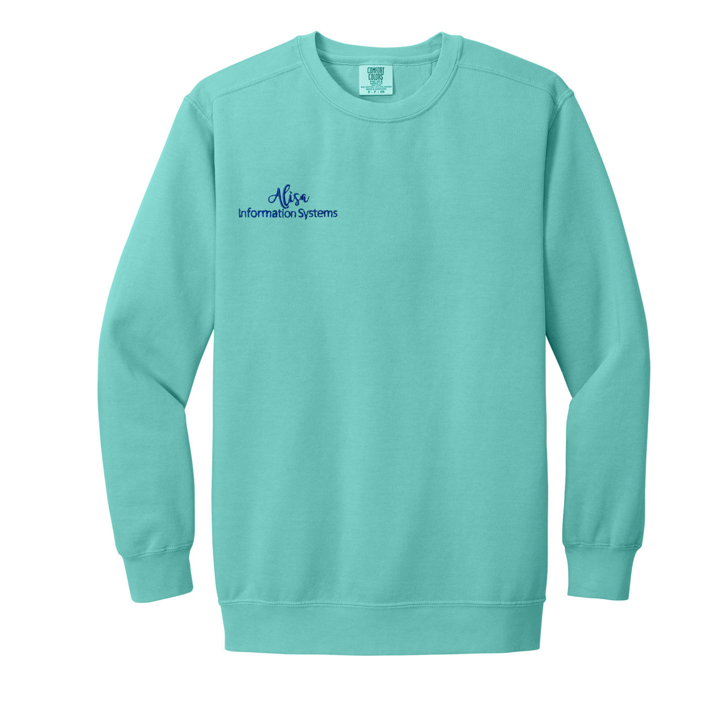 Comfort Colors Customized Embroidered Dept Sweatshirt