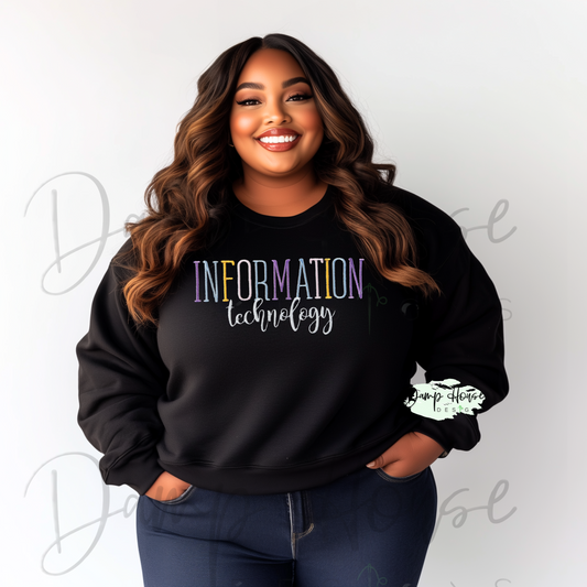 Information Technology Embroidered Value Sweatshirt