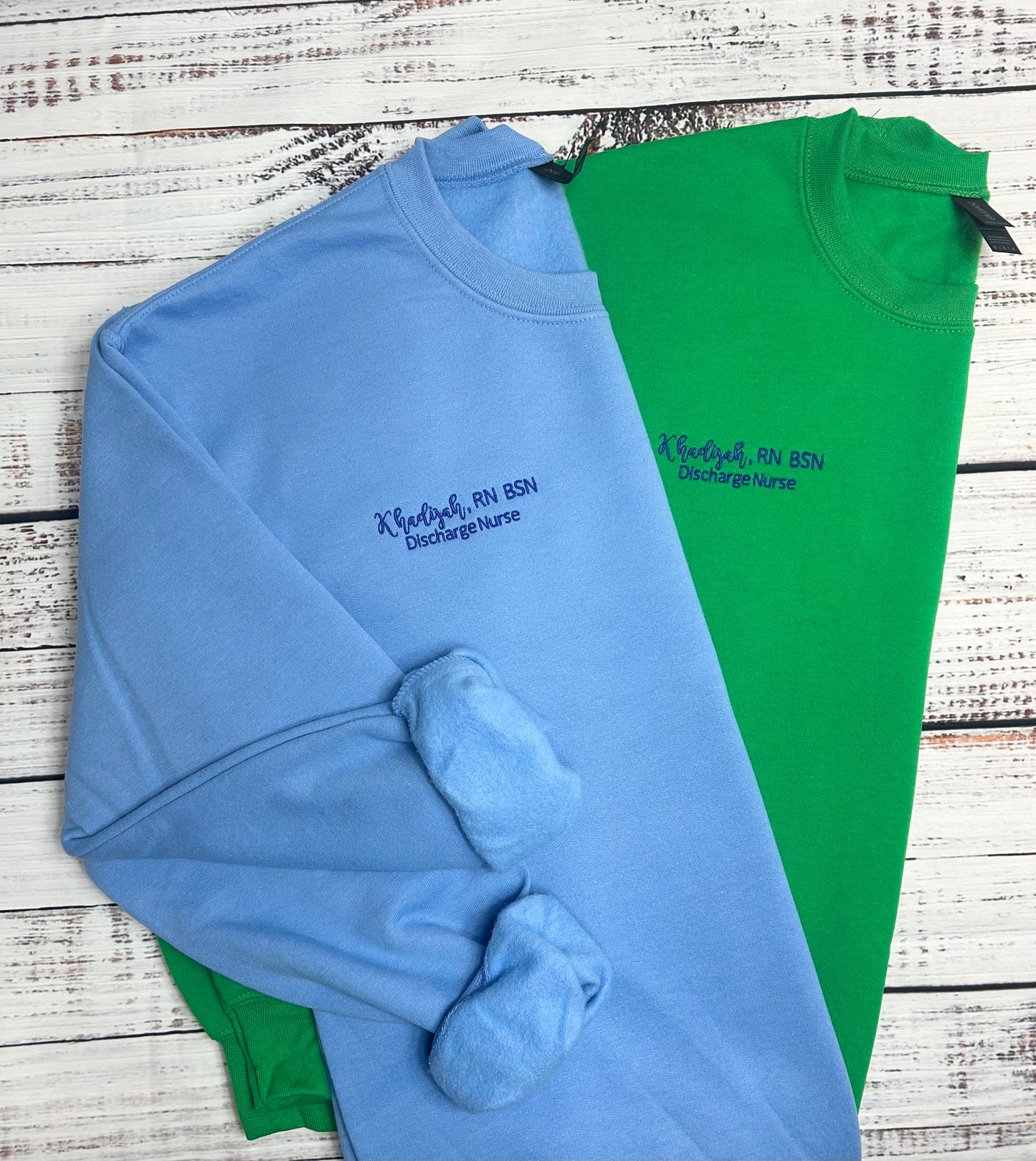 HEALTHCARE CUSTOM Embroidered Value Sweatshirt