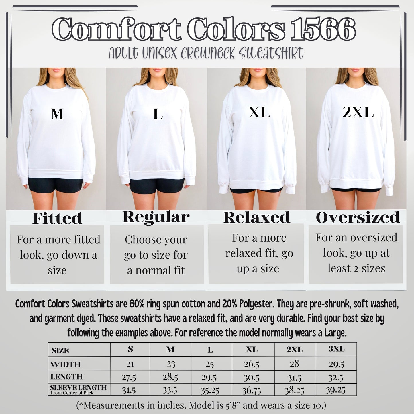 Color Block Comfort Colors Embroidered Dept Sweatshirt