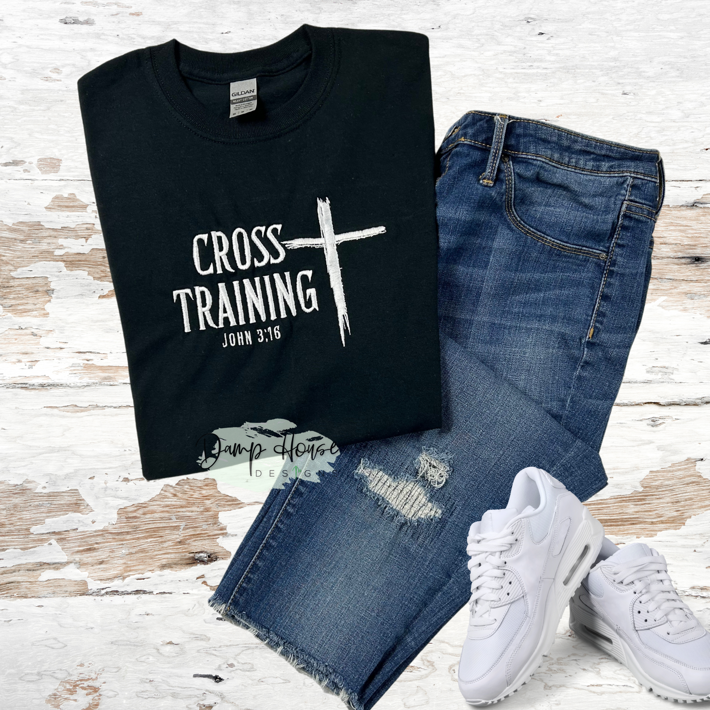 Cross Training Embroidered T-shirt