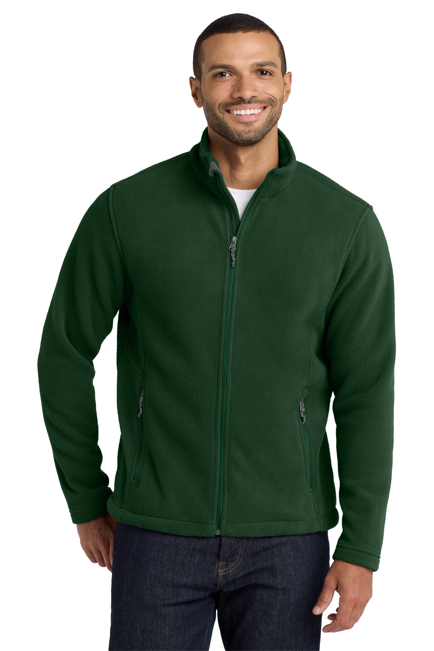 Men's Embroidered Value Fleece Jacket