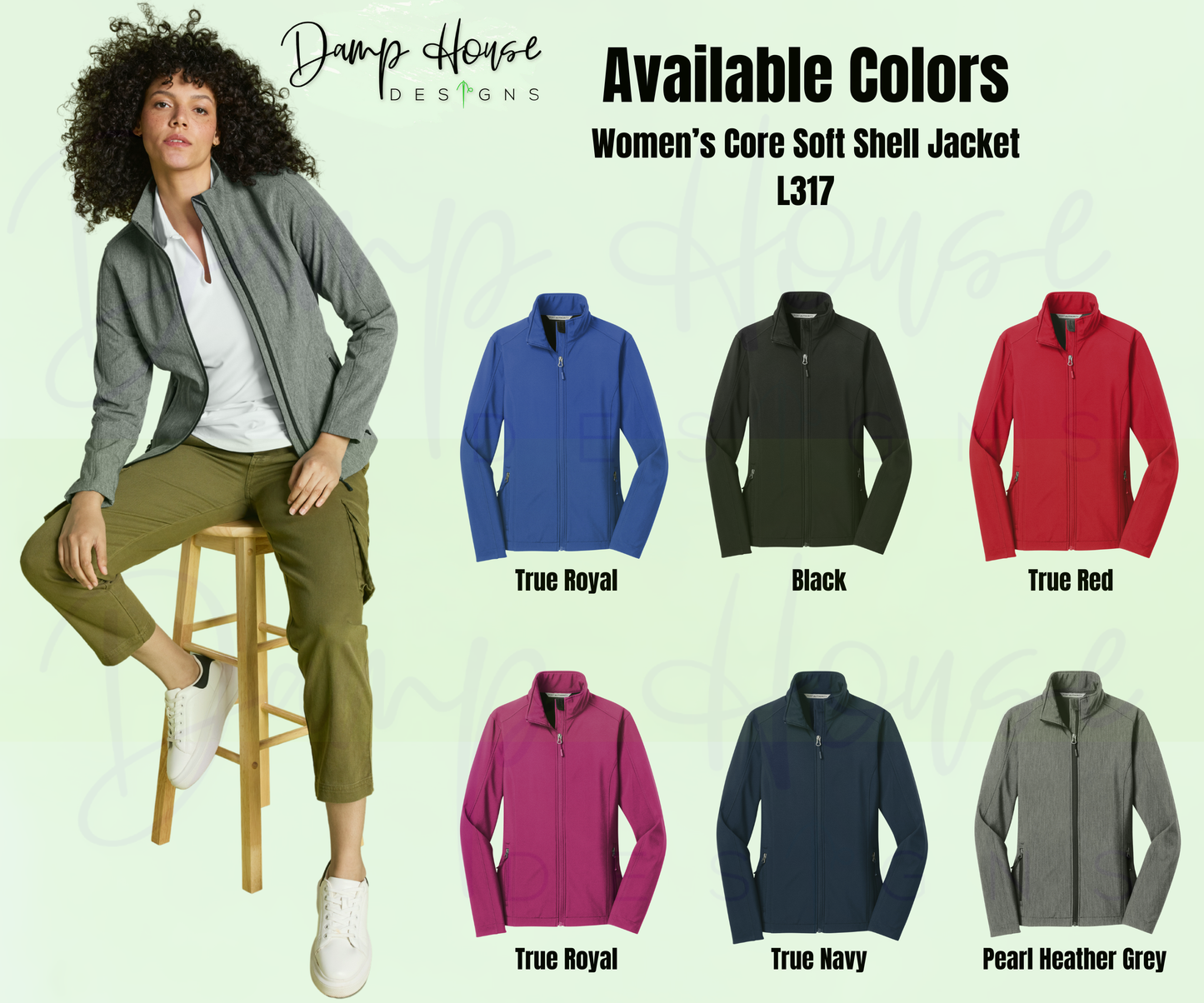 Women's Embroidered Core Soft Shell Jacket