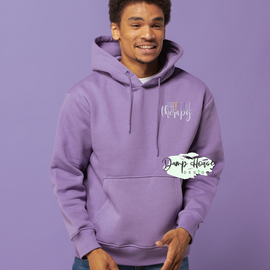 Healthcare Color-block Custom Dept Embroidered Hoodie