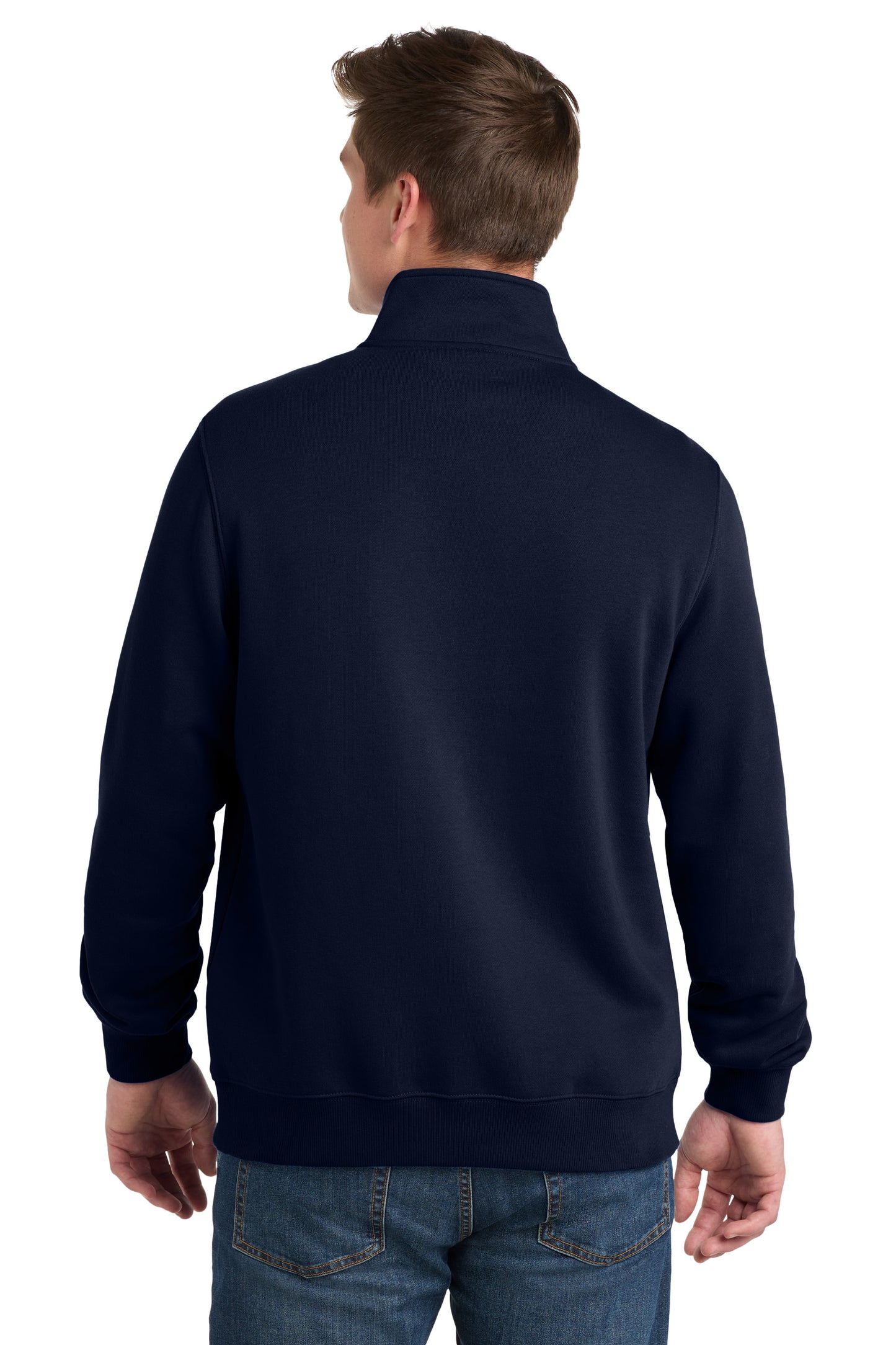 Men's Custom 1/4 Zip Embroidered Sweater
